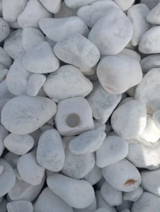 Galets Marbre Blanc