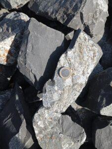 Rocailles noir basalt