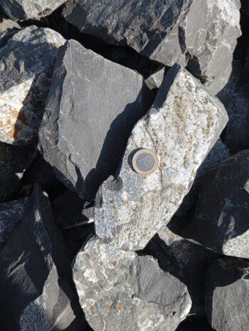 Rocailles noir basalt
