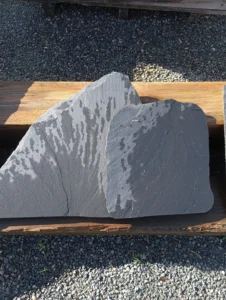 Pas Japonais Ardoise Arrondi