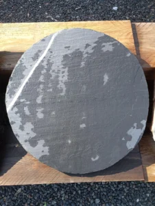 Pas Japonais Rond Ardoise