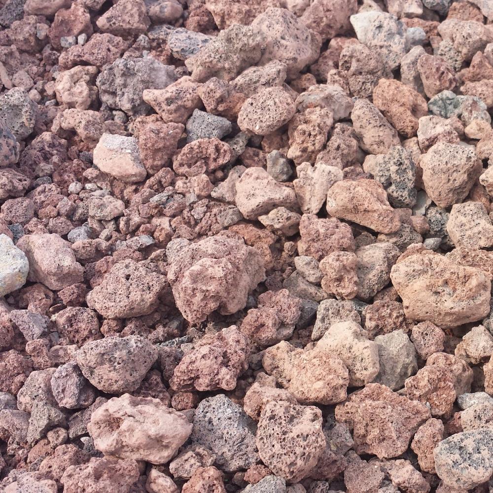 Vente paillages Pouzzolane Rouge Marron en pierre naturelle - Aquiter 33