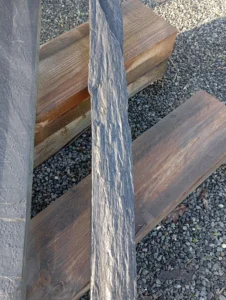 Piquets de Schiste bout sciés