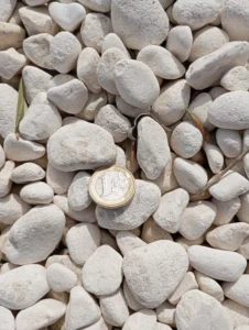 galets blanc marfil ( beige )