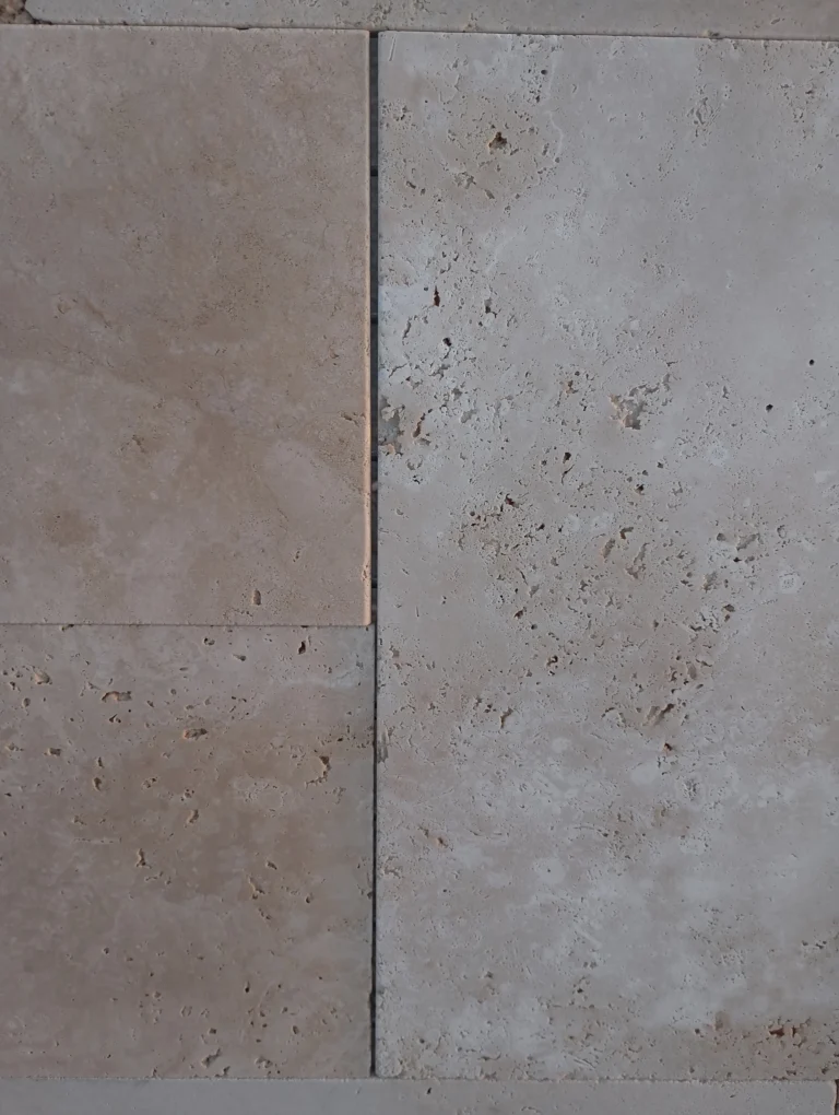 dallage et margelle travertin beige