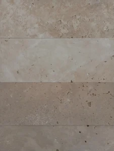 parement lamelle travertin