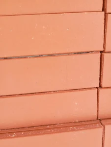 Parement briquette rouge