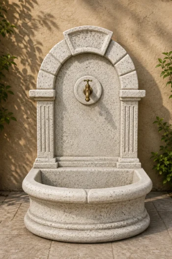 Fontaine rustique vieilli n° 126