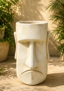 ile de Pâques vase vieilli n° 1274