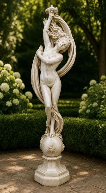 Femme lampe blanc n°304