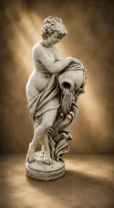 femme avec cruche vieilli n° 306