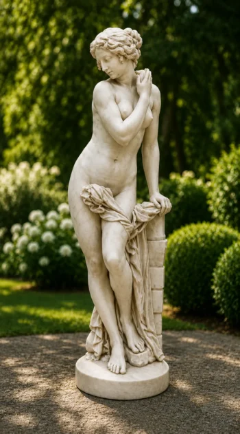 femme assise sur tronc blanc n° 326