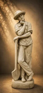 homme avec pelle vieilli n° 331