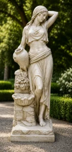 femme visage de lion blanc n°349