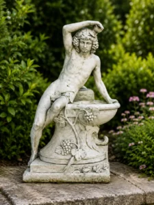 jeune homme avec vasque blanc n° 505