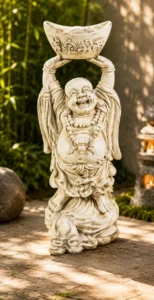 bouddha de la fortune debout vieilli n° 614