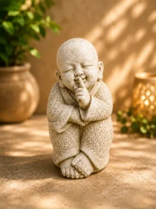 bouddha muet blanc n° 617