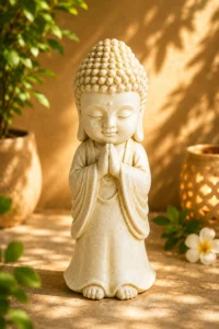 bouddha priant debout vieilli n° 634