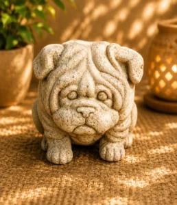 chien froissé vieilli n° 728