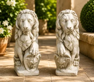 lion avec bouclier blanc n° 746 ou 747