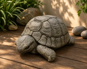Statue tortue noir n° 773