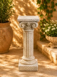 colonne chapiteau blanc n° 934