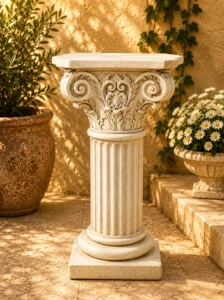 demi colonne blanc n° 940